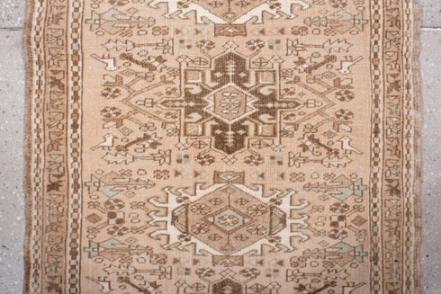Antique Karaje Runner Rug (3' x 8')